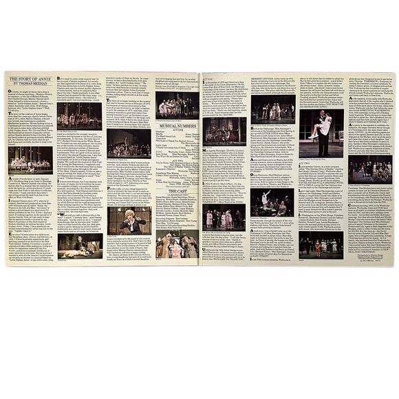 Annie: A New Musical Original Broadway Cast Vinyl LP (1977) – Used - Picture 3 of 9